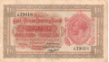 East Africa 1 Florin,  1. 5.1920